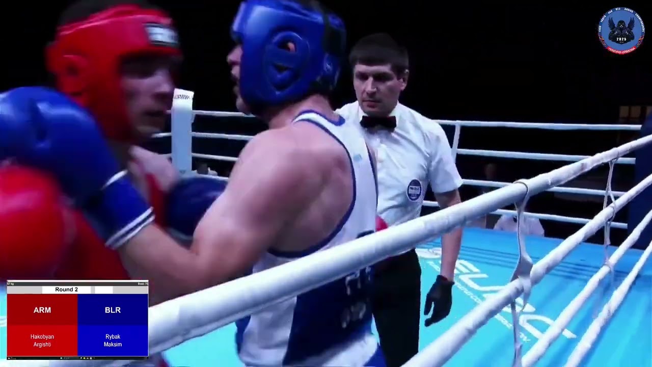 Argishti Hakobyan (ARM) vs. Maksim Rybak (BLR) EUBC Youth Championships 2025 Final (67kg)