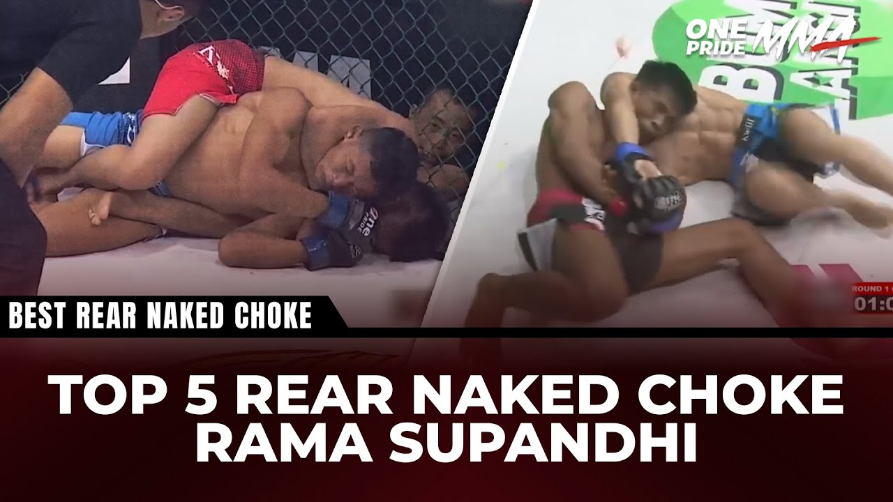 LAWAN KERAS SUWARDI! Ini 5 Rear Naked Choke Rama Supandhi | Best Fight One Pride MMA