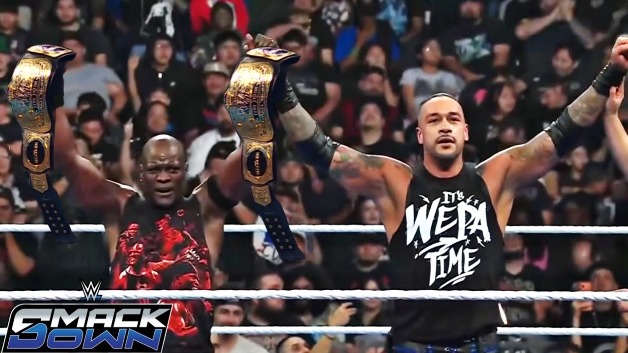 R Truth & Damien Priest Wins WWE Tag Team Championship WWE Smackdown 20 March 2026 Highlights