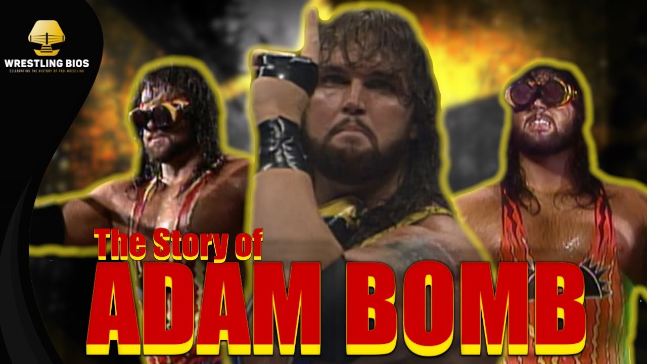 The Story of Adam Bomb in the WWF background