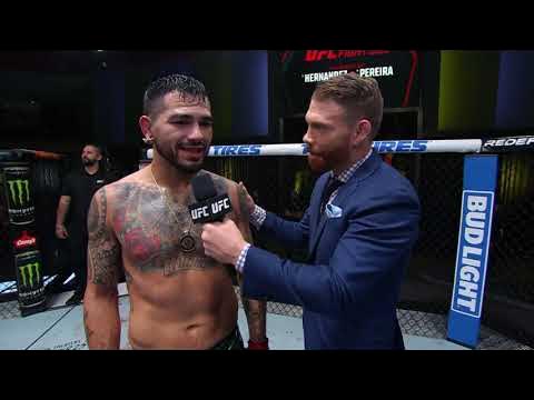 UFC Вегас 99: Энтони Хернандез - Слова после боя background