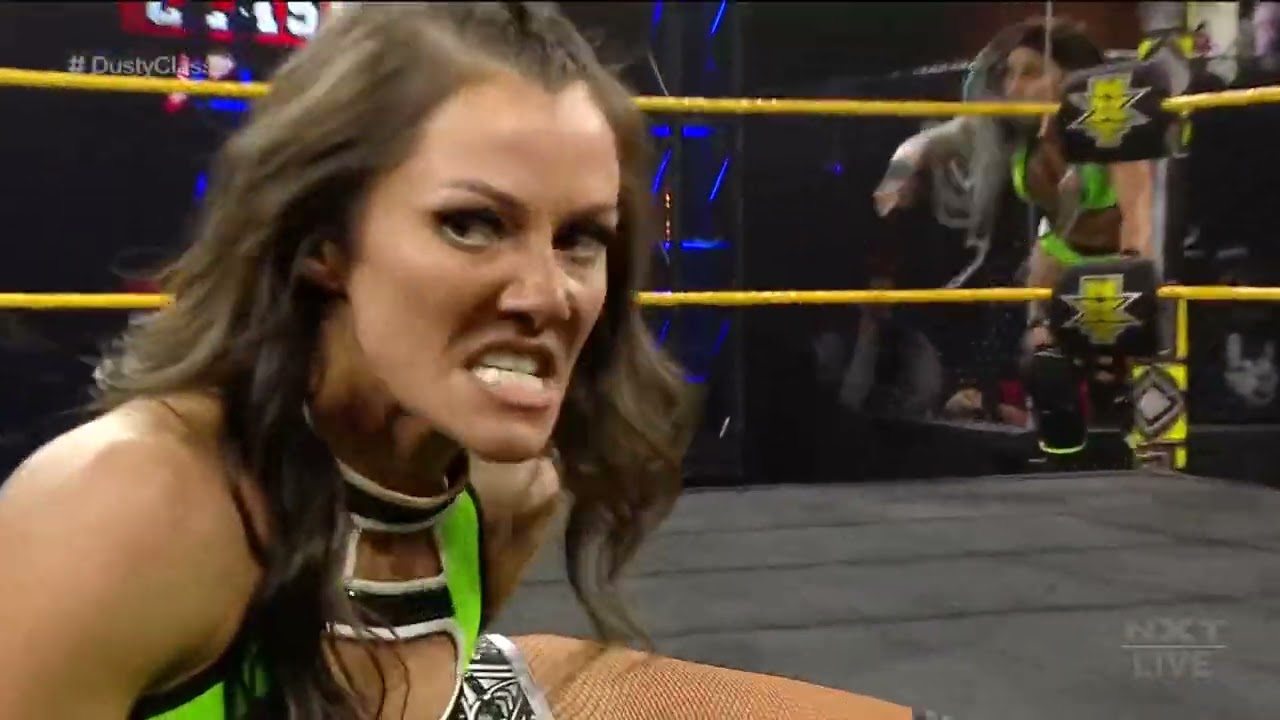 González & Kai vs. Carter & Catanzaro – Women’s Dusty Cup Semi-Finals Match: WWE NXT, Feb. 3, 2021 background