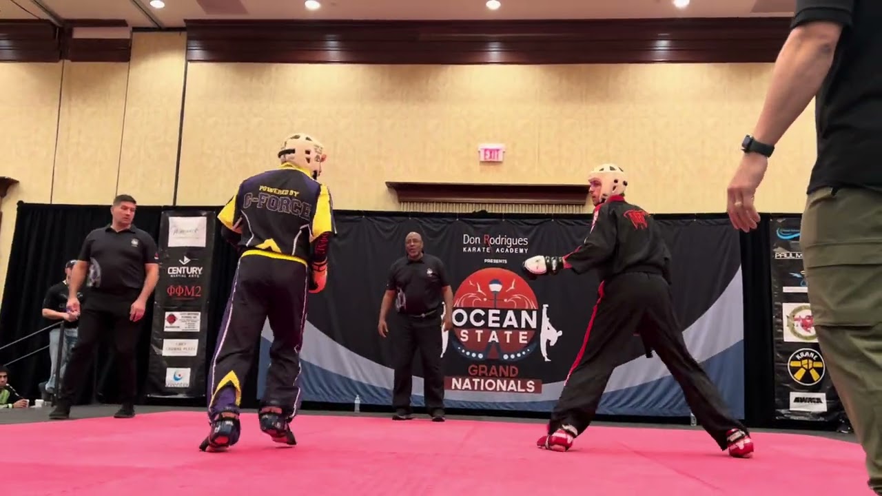 Brandon Ballou vs Jacob Roch Light Heavyweight Point Sparring - Ocean State Grand Nationals 2025
