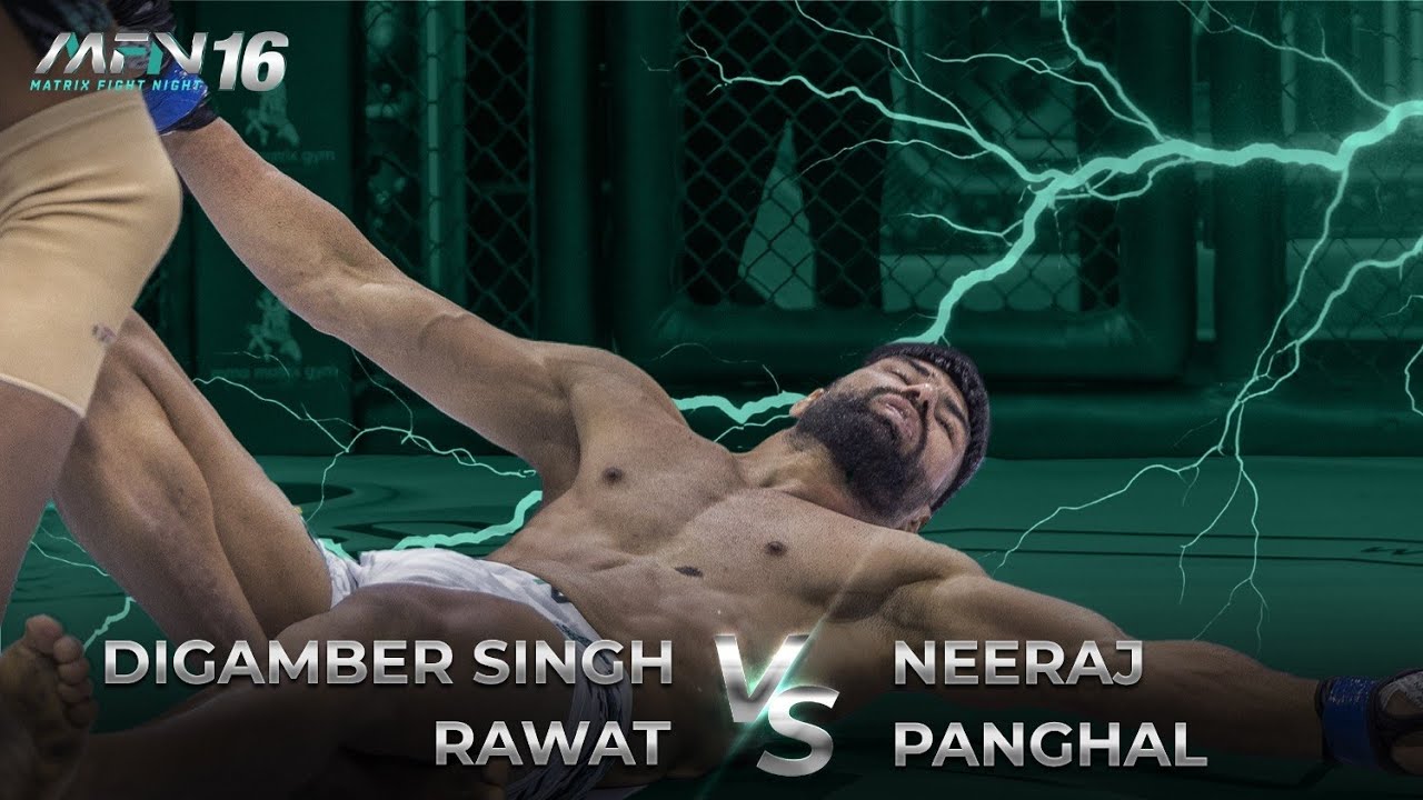 KO ALERT I Digamber Singh Rawat vs Neeraj Panghal Ends in a BANG ЁЯТг | MFN 16 Main Event I Knockout background