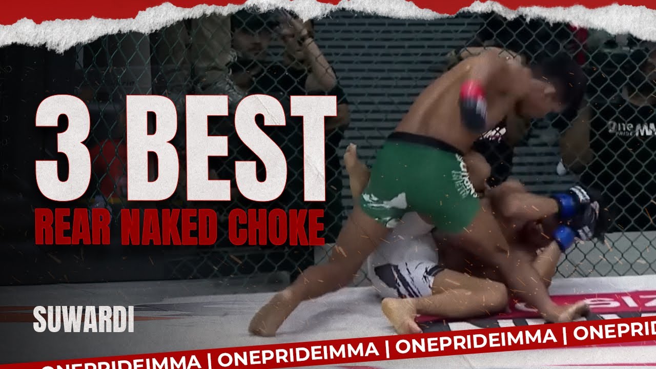 JURUS CEKIKAN AMPUH DIPAKAI DI MMA❗ 3 BEST REAR NAKED CHOKE DI ONE PRIDE MMA background