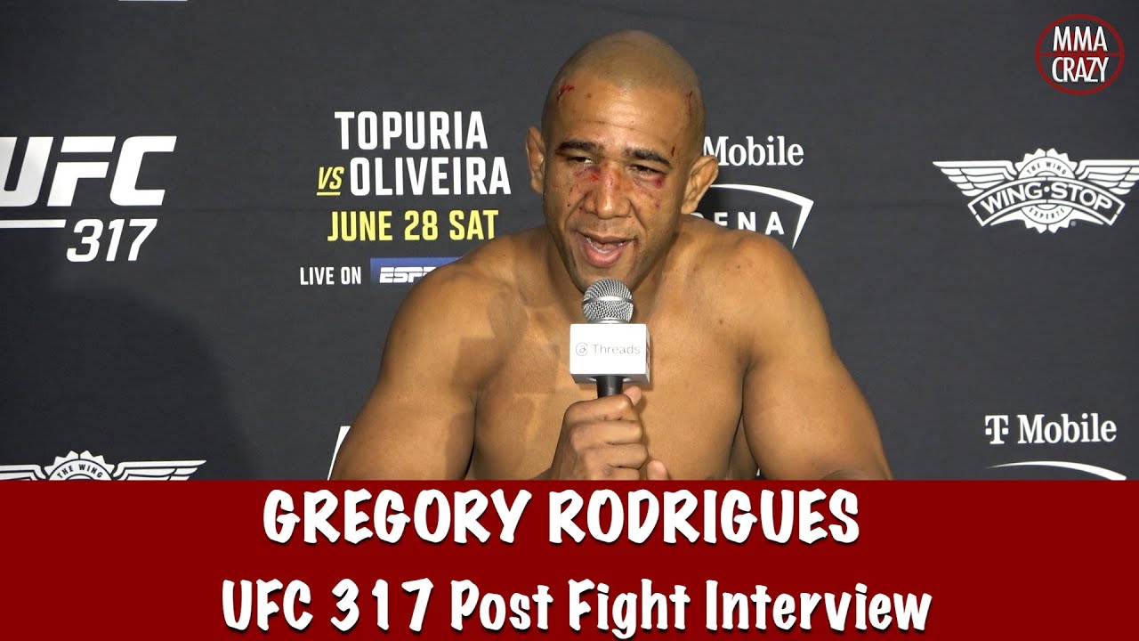 Gregory Rodrigues talks BRUTAL KO over Jack Hermansson responds to Referee criticism