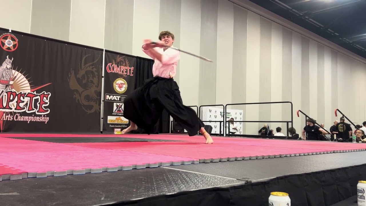 Judah Sagawa 14-17 Boys Traditional Weapons Grand Championship - Compete Internationals 2025