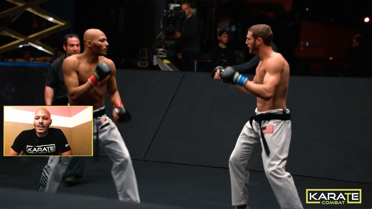 Karate Combat: Ibrahim vs. Quayhagen spectacular knockout with commentary