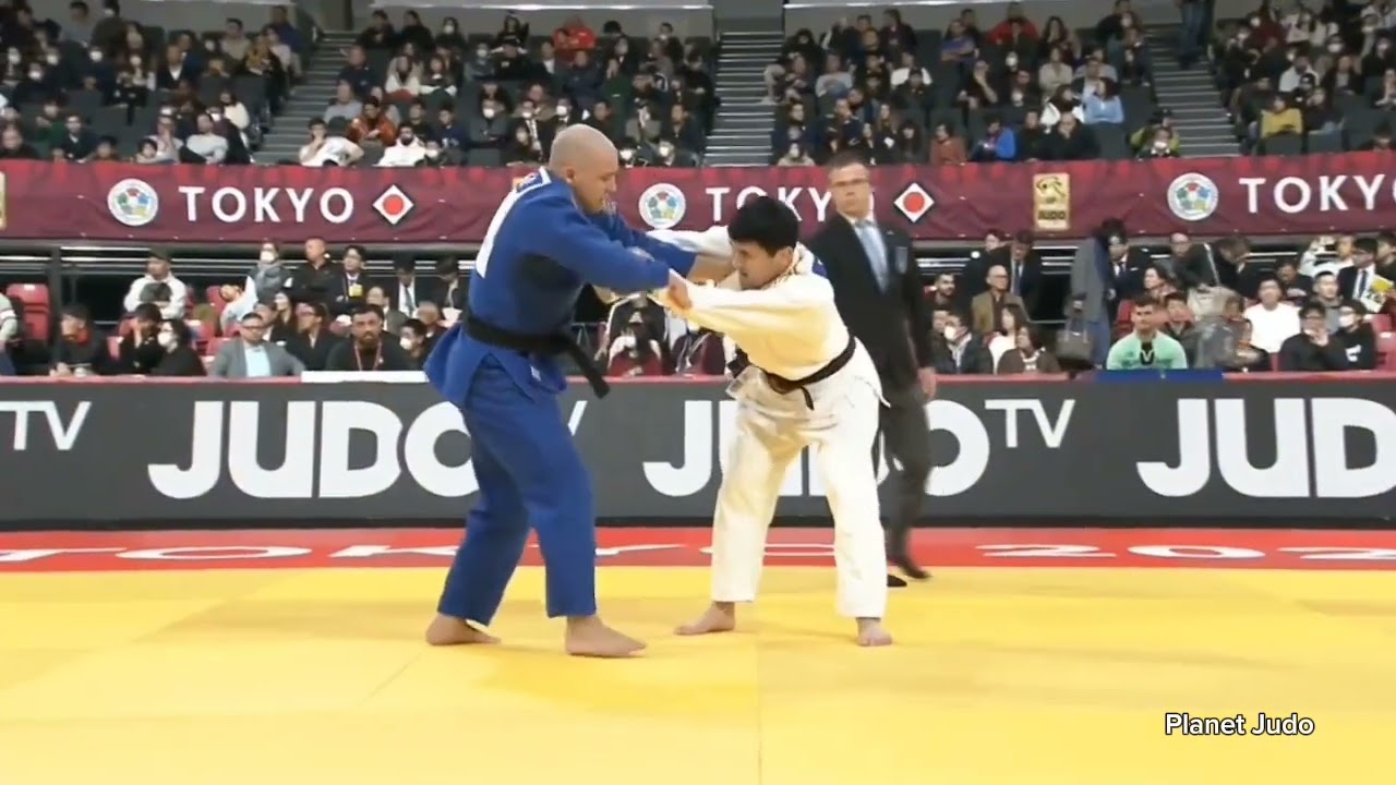 Davlat BOBONOV 🇺🇿 🆚️ Roland GOZ 🇭🇺 | 2 раунд/-90кг | Большой Шлем Абу-Даби 2023