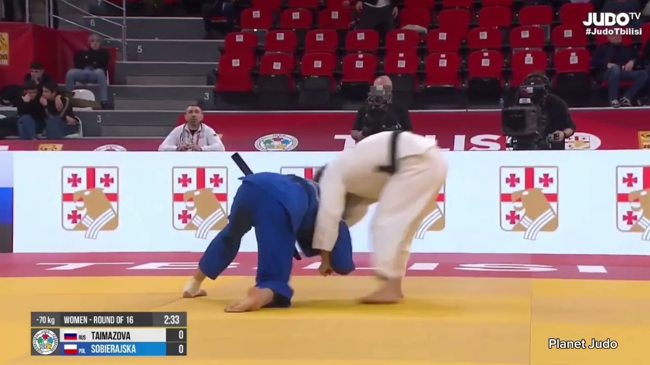 Madina TAIMAZOVA 🇷🇺 🆚️ Katarzyna SOBIERAJSKA 🇵🇱 | 1/8финала /-70кг | Большой Шлем Тбилиси 2026