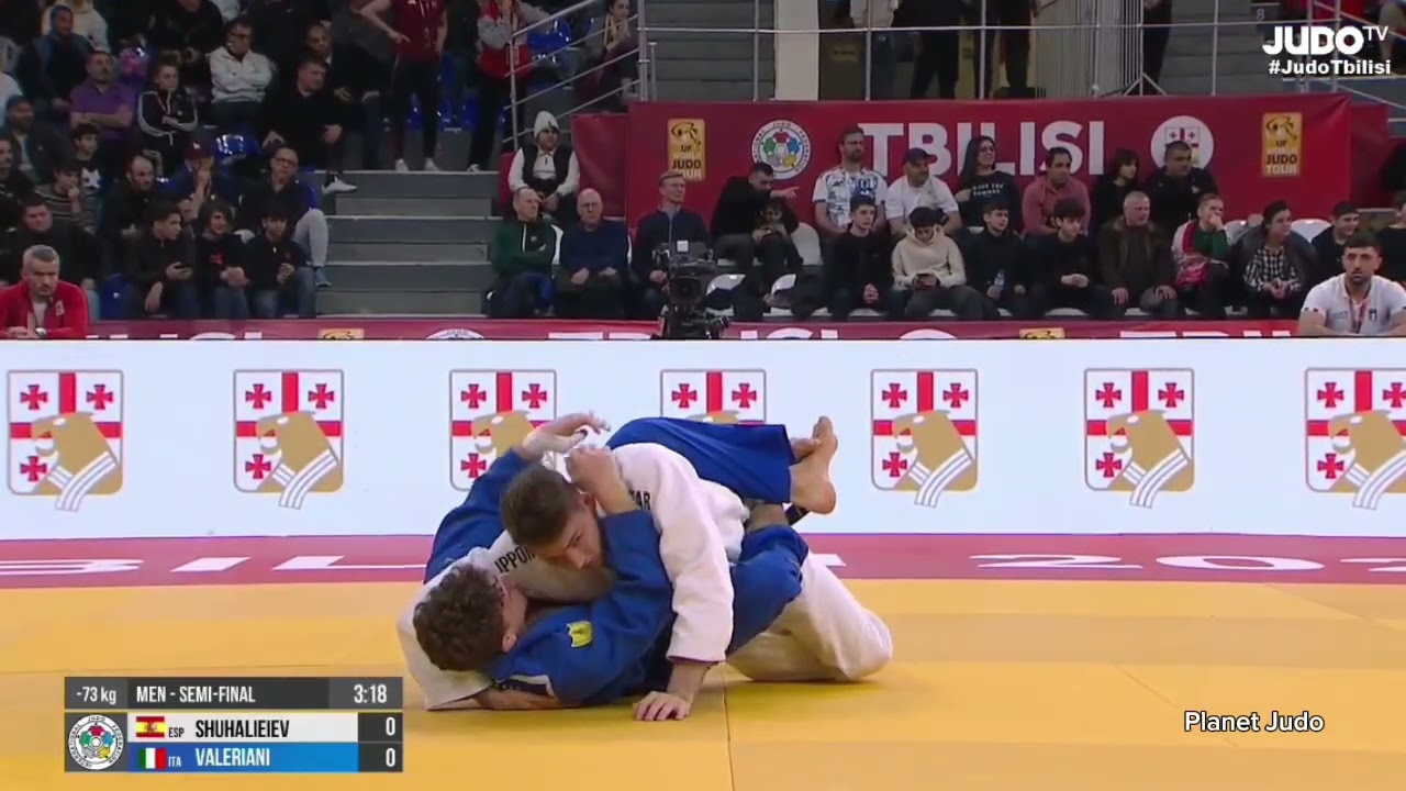 Anton SHUHALIEIEV 🇪🇦 🆚️ Leonardo VALERIANI 🇮🇹 | полуфинал /-73кг | Большой Шлем Тбилиси 2026