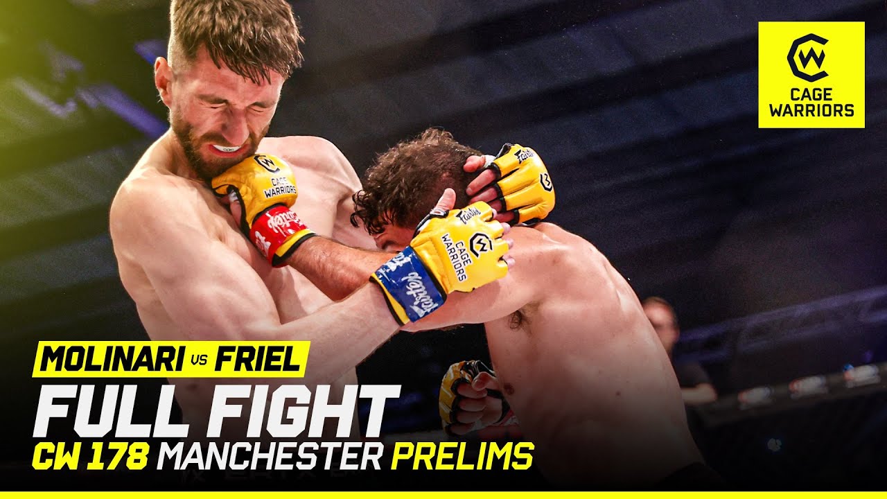 FLYWEIGHTS GO THE DISTANCE | Jordan Molinari VS. Matthew Friel | FULL FIGHT | CW 178 Manchester