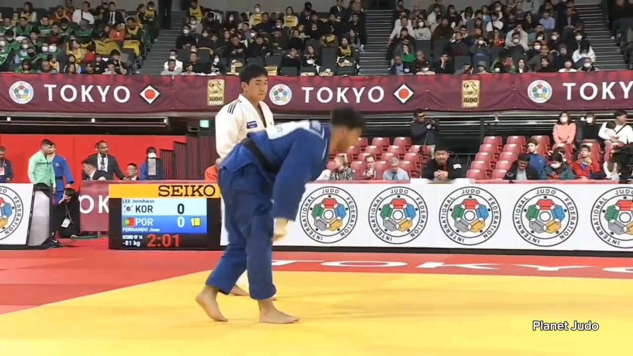 Joonhwan LEE 🇰🇷 🆚️ Joao FERNANDO 🇵🇹 | 3 раунд/-81кг | Большой Шлем Токио 2023