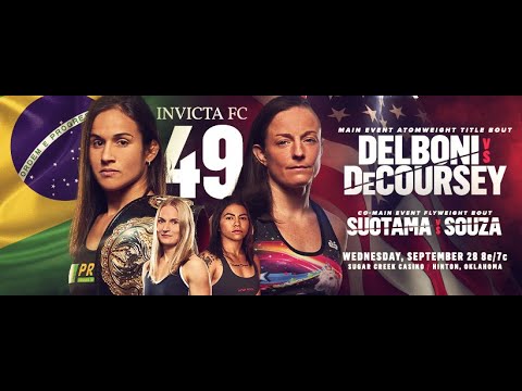 INVICTA FC 49 | Delboni VS DeCoursey | September 28th, 2022