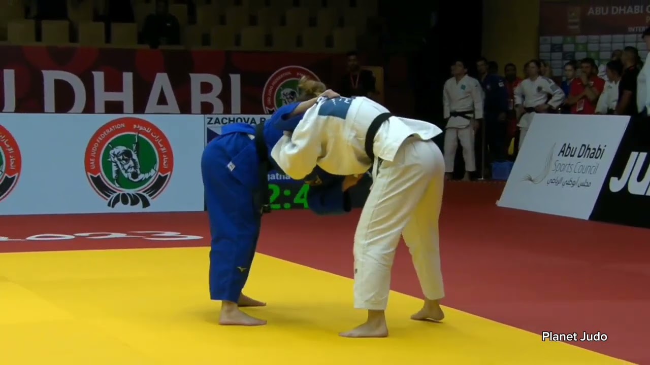 Renata ZACHOVA 🇨🇿 🆚️ Agatha SCHIMIDT 🇩🇪 | 2 раунд /-63кг | Большой Шлем Абу-Даби 2023