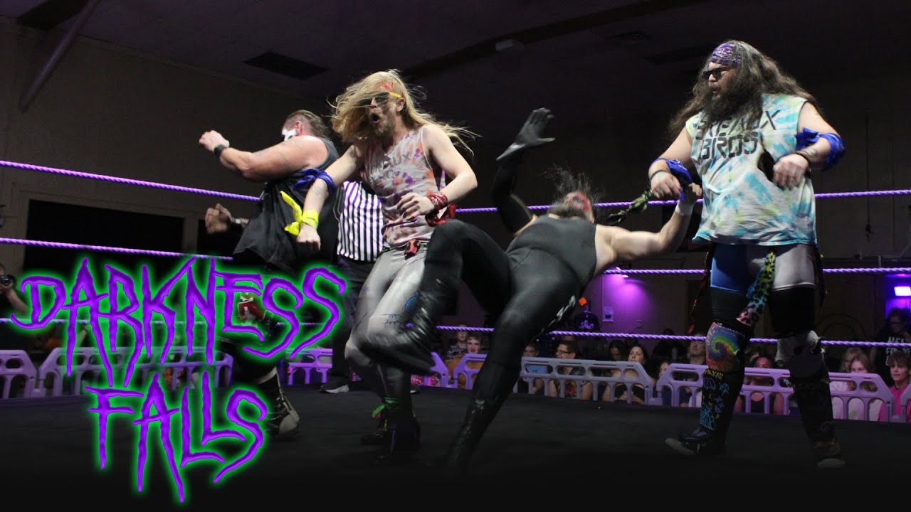 RPW Darkness Falls Part 8: Breaux Bros vs The 3 Rings | RPW Tag Team Championships background