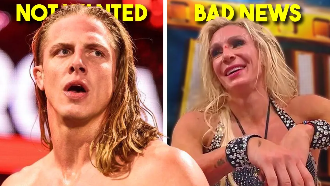 Charlotte Flair Bad News...Matt Riddle Rejected...Couple Break Up...WWE Star TNA...Wrestling News background