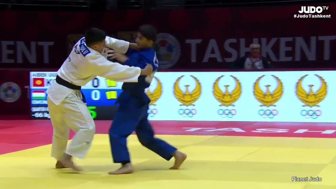 Kubanychbek AIBEK UULU 🇰🇬 🆚️ Nurali EMOMALI 🇹🇯 | четвертьфинал/-66кг | Большой Шлем Ташкент 2024