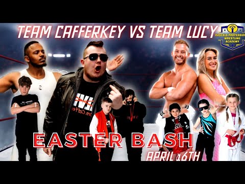 Easter Bash Match 8 - Team Lucy Vs Team Cafferkey - Rascals Children Professional Wrestling Academy