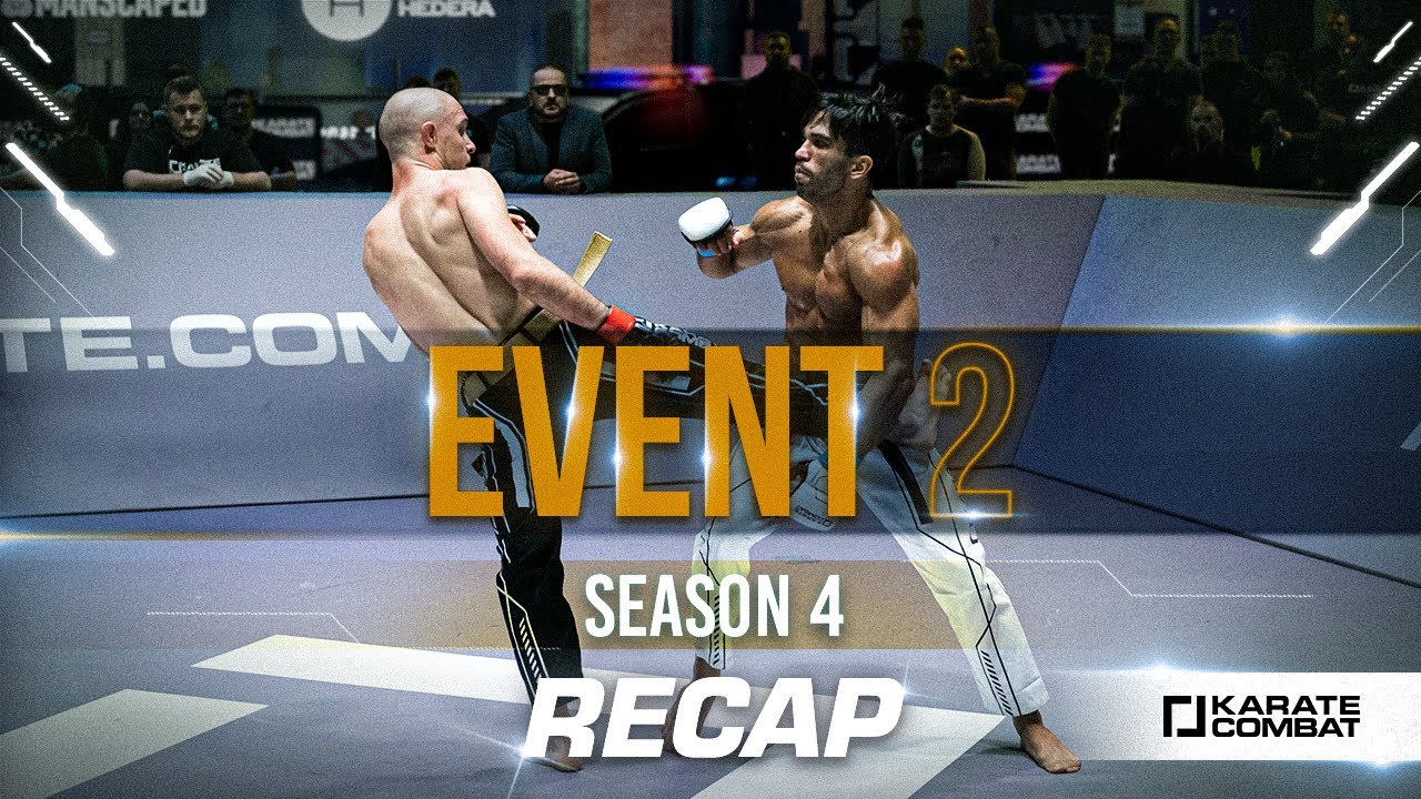 Karate Combat Season 4: Event 02 - Recap background