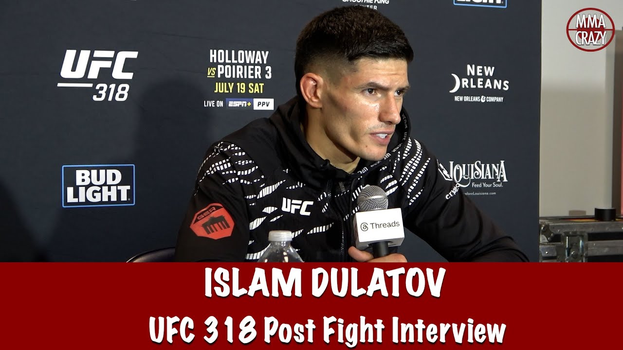 Islam Dulatov on KO win ‘I always finish my opponents’, Talks his modelling shoots coming up background