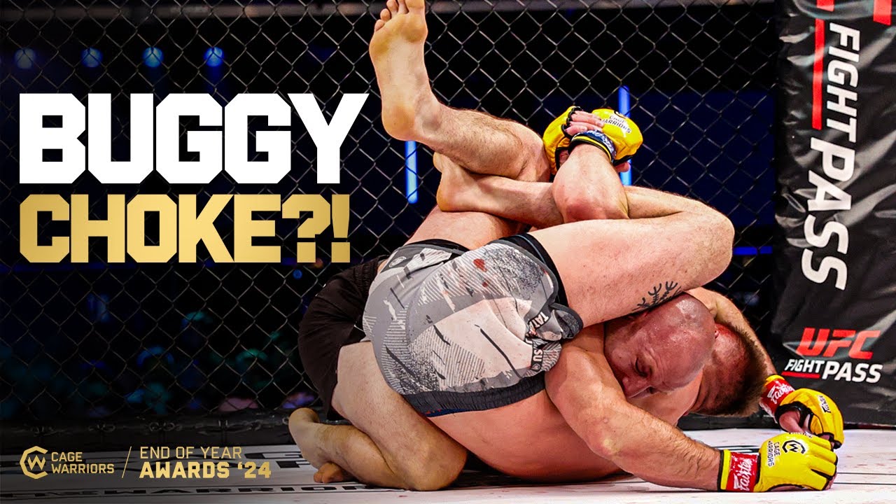 First EVER Buggy Choke đ€Ż | Best 2024 Cage Warriors Submissions | CW AWARDS đ background