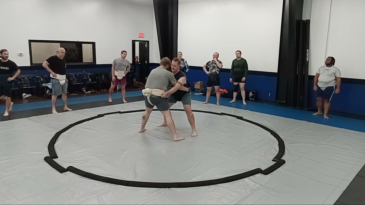 Teaching 50/50 Drill to new members and Guest Greco Roman Instructor (21OCT)