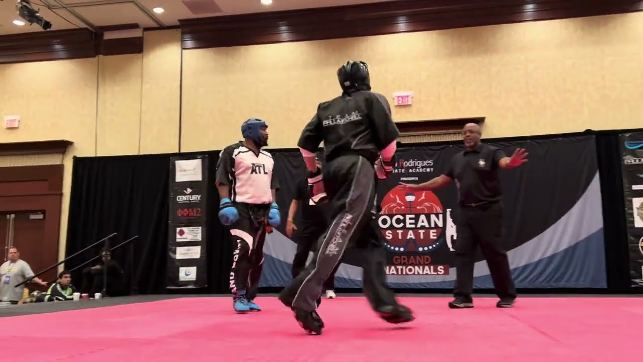 Alex Mancillas vs Tray Lazenby Heavyweight Point Sparring Grands - Ocean State Grand Nationals 2025 background