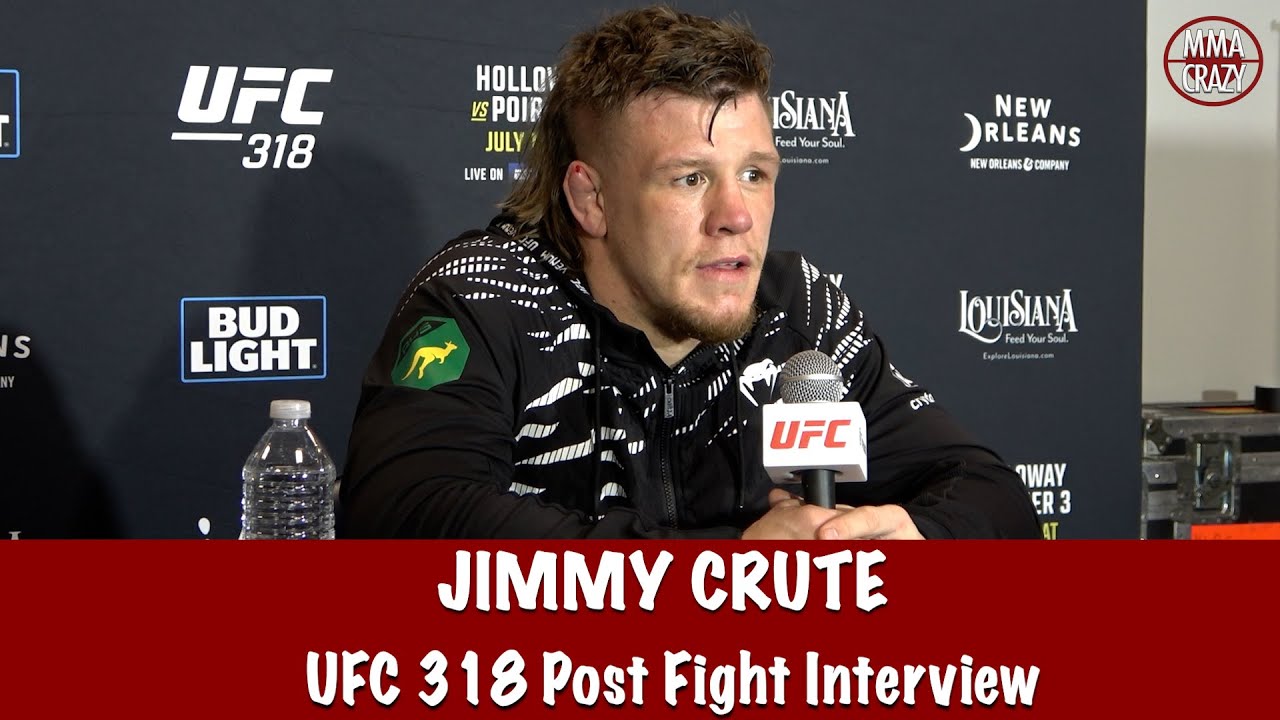 Jimmy Crute calls out Justin Jacoby ‘I see a world title in my picture’ UFC 318