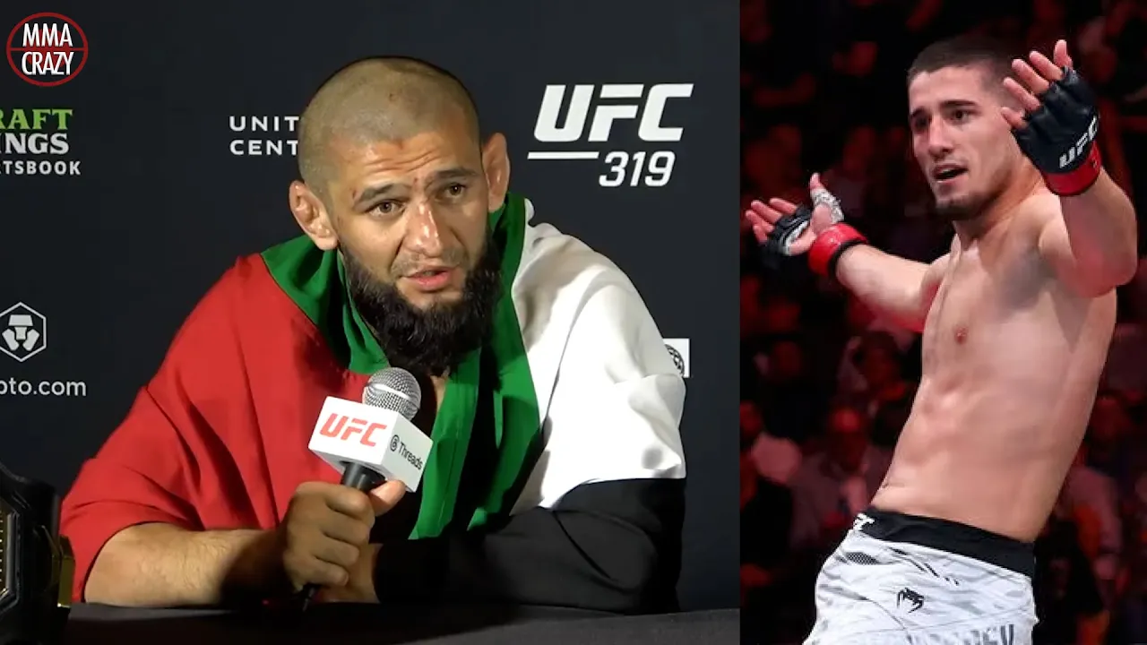 Khamzat Chimaev on Baisangur Susurkaev "He's the next Champ !"