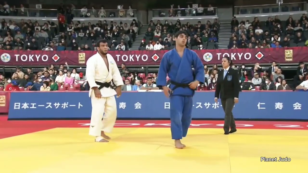 Murodjon YULDOSHEV 🇺🇿 🆚️ Giorgi TERASHVILI 🇬🇪 | 3 раунд /-73кг | Большой Шлем Токио 2023