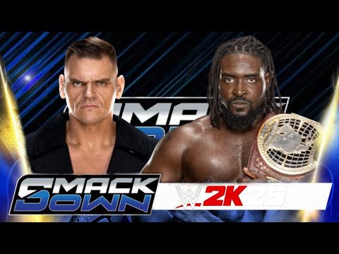 Oba Femi Vs Gunther WWE SMACKDOWN 2026 - The Ring General Vs The Ruler