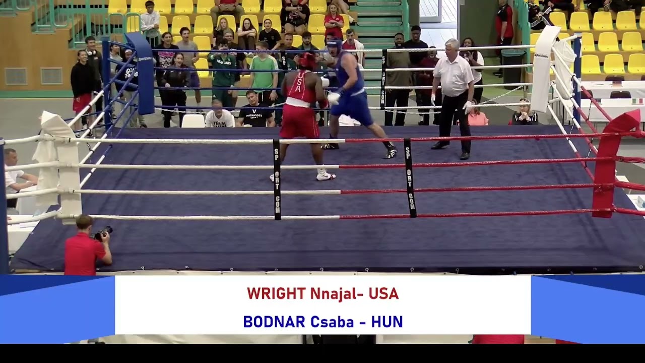 Nnajal Wright (USA) vs. Csaba Bodnar (HUN) Brandenburg Youth Cup 2025 QF's (90+kg)