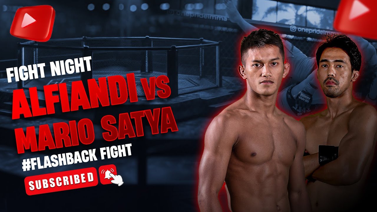 ALFIANDI VS MARIO SATYA | FLASHBACK ONE PRIDE MMA background