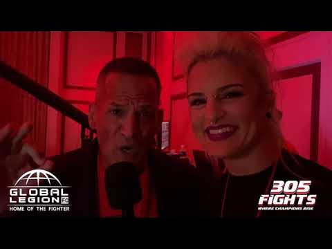 305 FIGHTS @Global Legion FC background