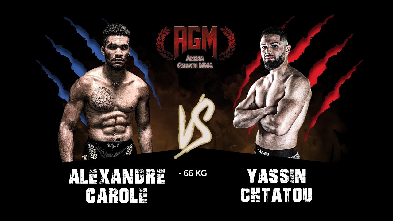 Alexandre CAROLE vs Yassin CHTATOU By #VXS #soumission #AGM #MMA #carcassonne