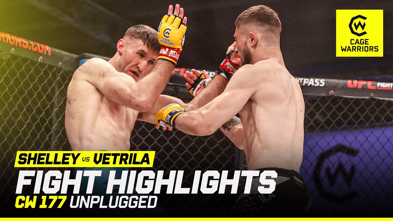 ONE PUNCH KO 🤯 | Adam Shelley vs. Marin Vetrila | CW 177 Fight Highlights background