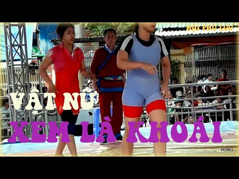 Vật nữ. toàn thắng lèo thường. Phù lưu 2019 女相撲 ( women's wrestling. traditional festival. Vietnam)