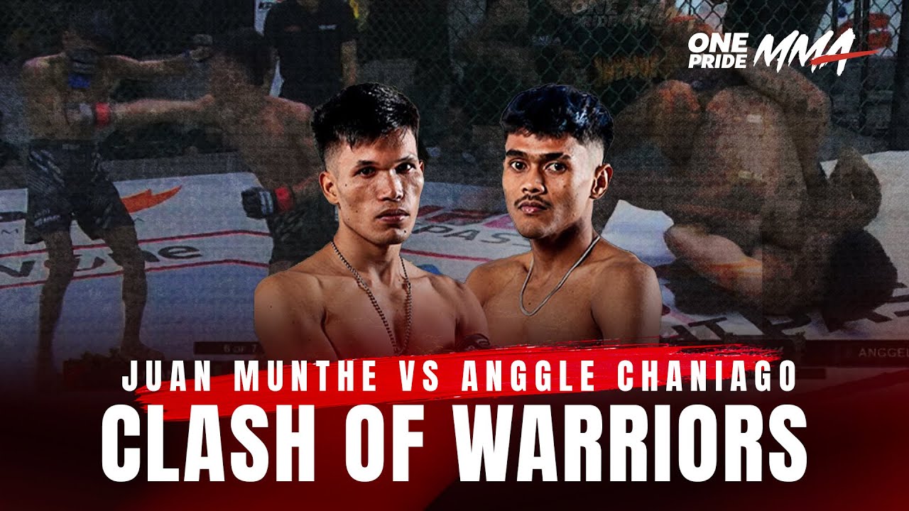 ЁЯФе SENGITтА╝я╕П Juan Munthe vs Anggle Chaniago | One Pride MMA background