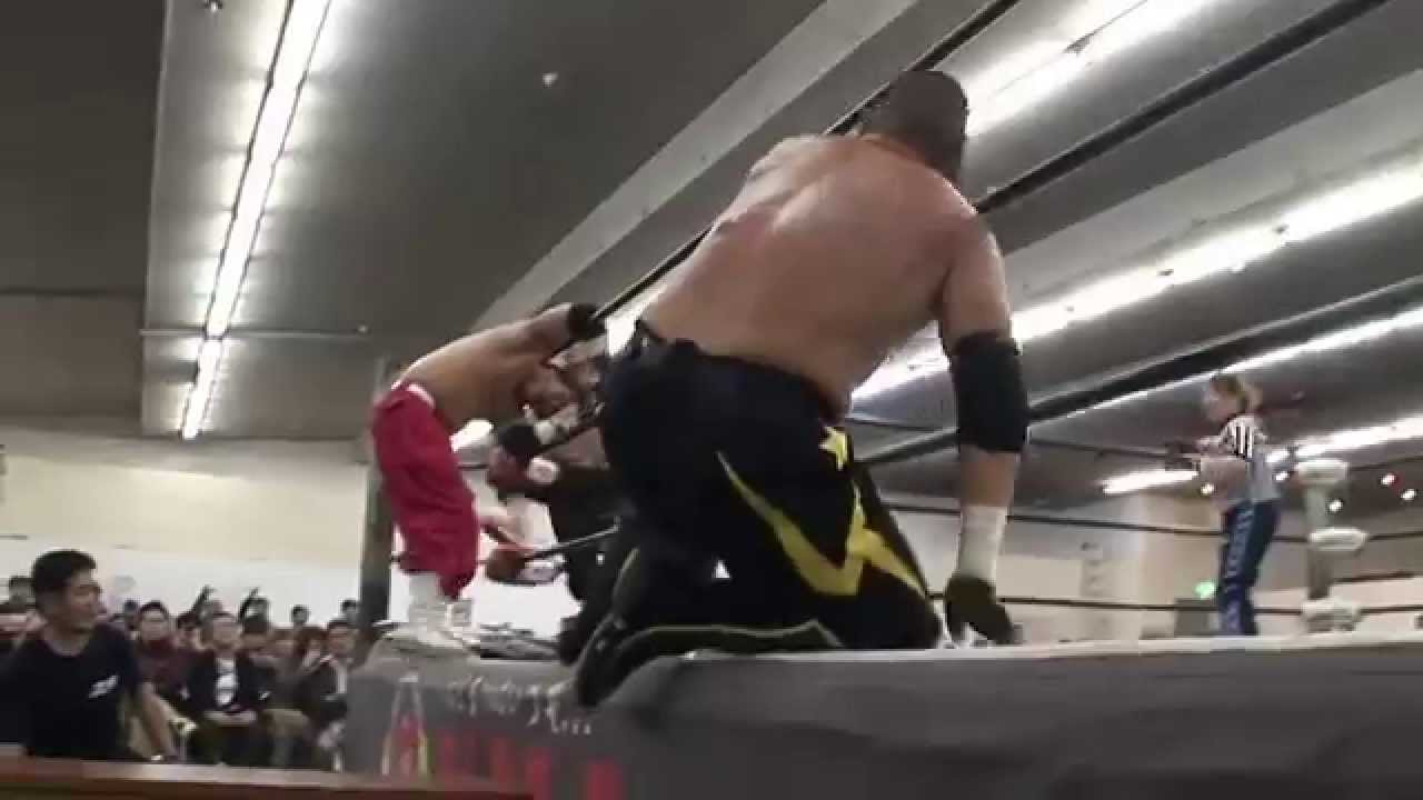 4.20札幌 BJWタッグ選手権 二丁拳銃 vs 平成極道 background