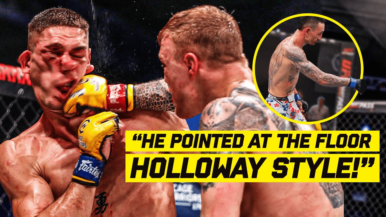 Max Holloway Inspired 'STAND & BANG' Moments 😱 backdrop