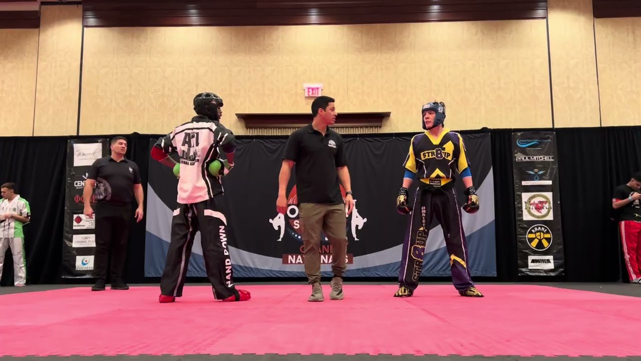 Diego Gomez vs Jahkai Pattillo Light Welterweight Point Sparring - Ocean State Grand Nationals 2025 background