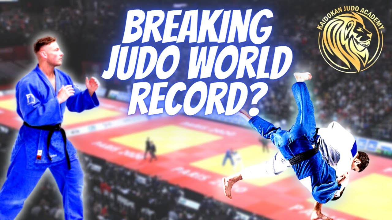 BREAKING A JUDO WORLD RECORD? background