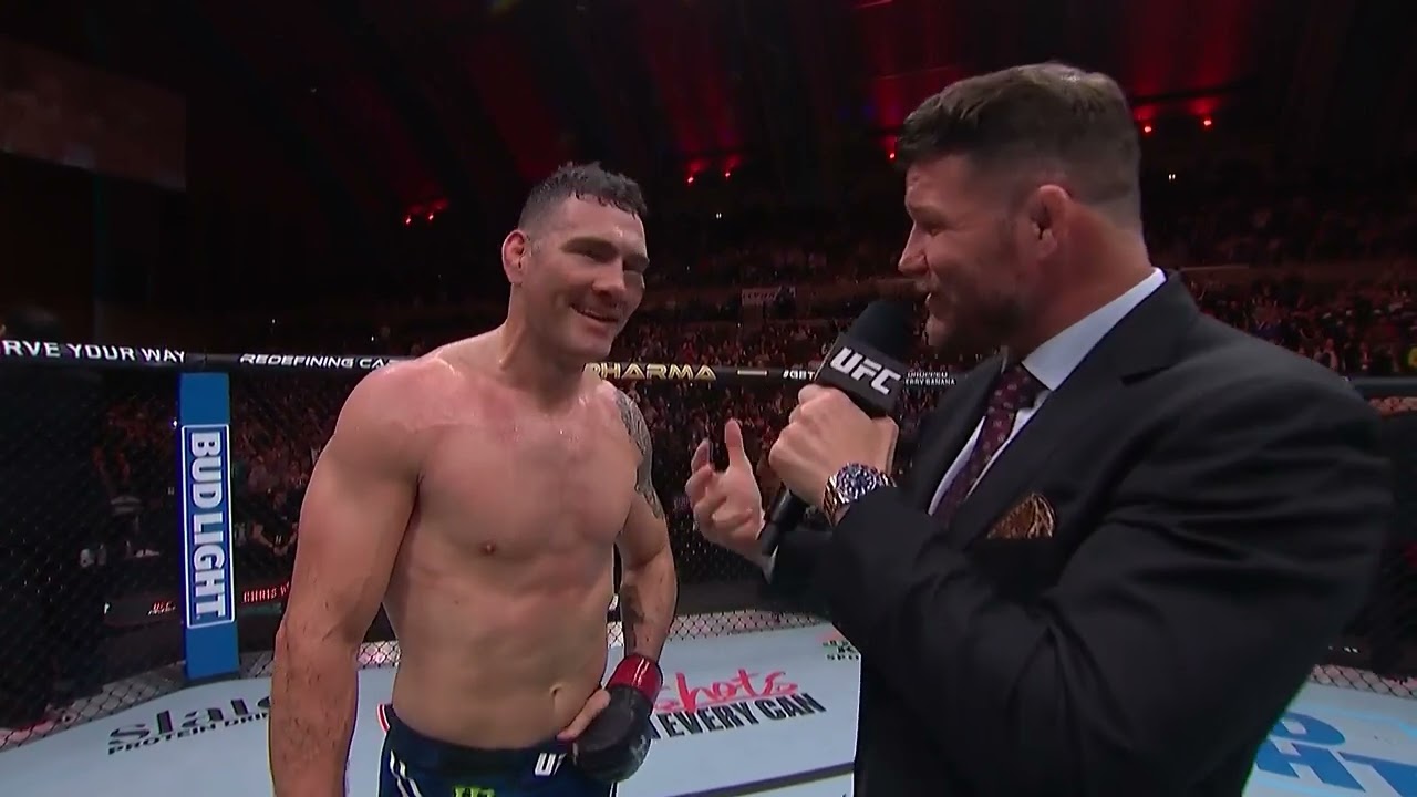 UFC Атлантик-Сити: Крис Вайдман - Слова после боя background