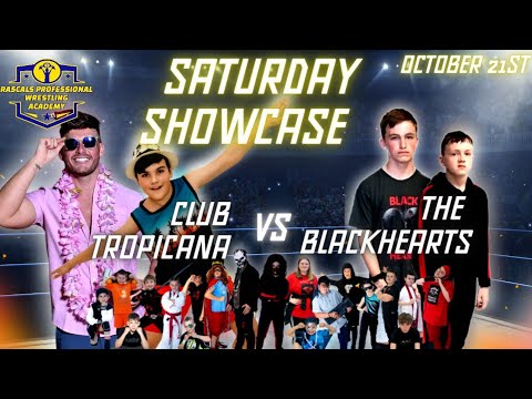 Training Match - Club Tropicana vs The Blackhearts - Rascals Children's Pro Wrestling Academy background