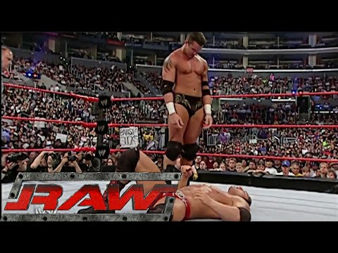 Randy Orton vs Batista Non-Title Match RAW Apr 04,2005