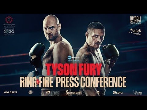 LIVE: Tyson Fury 'Ring of Fire' Press Conference