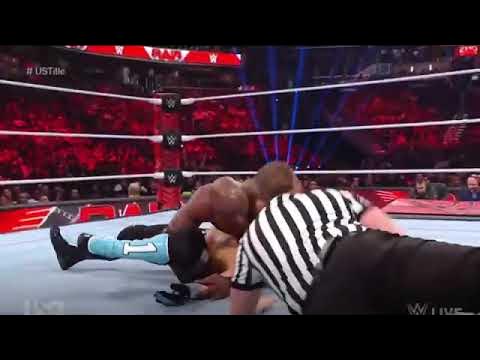 Bobby Lashley Vs AJ Styles (US Title), WWE Raw, August 15 2022