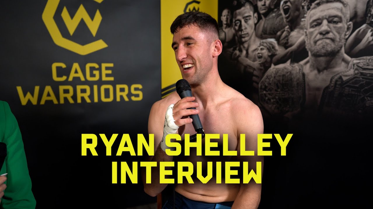 Ryan Shelley: CW 140 post-fight interview background