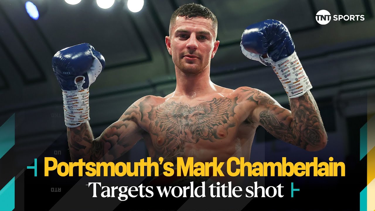 Portsmouth boxer Mark Chamberlain eyes world title shot ahead of IBF European championship defence 🥊 background